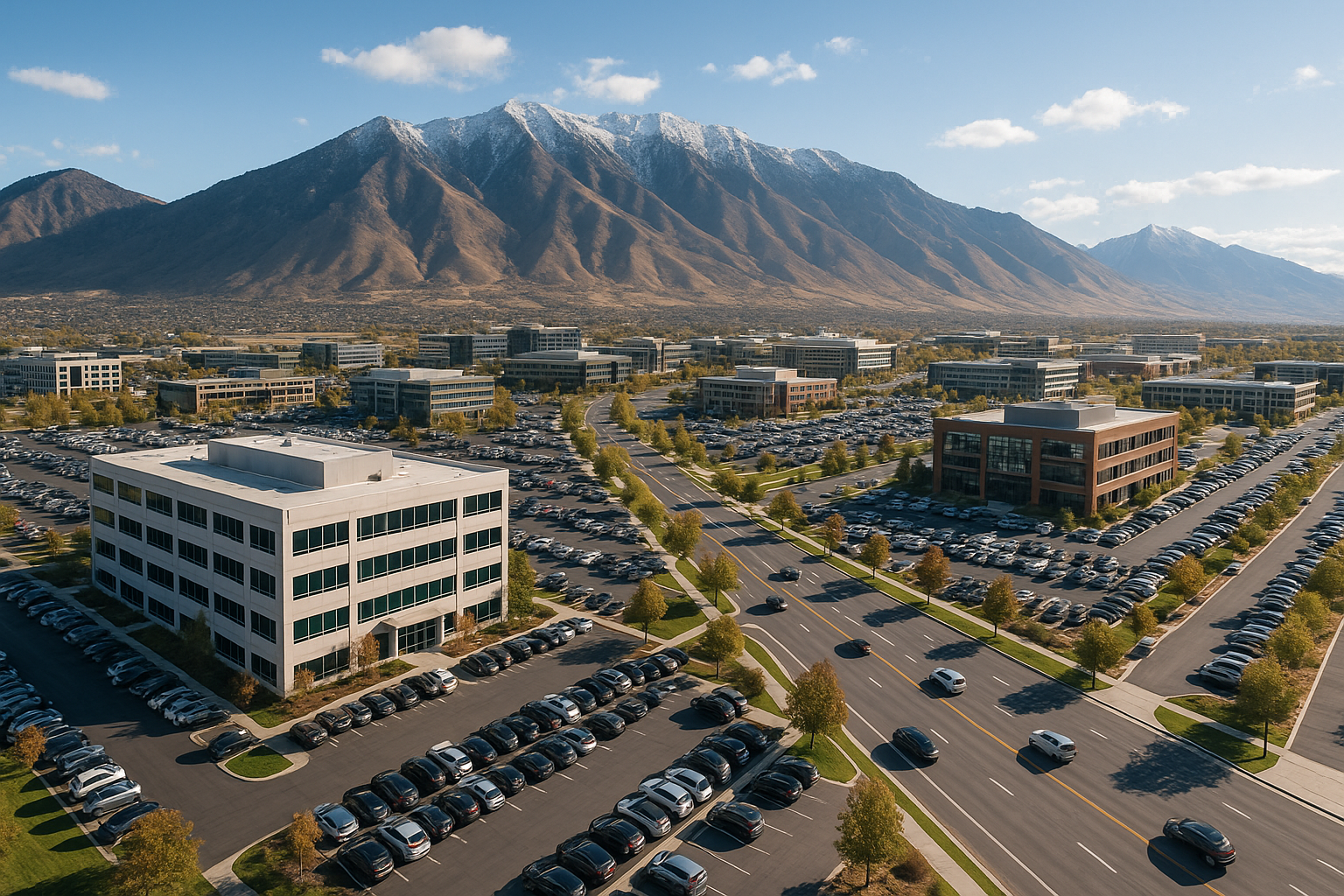 Utah County tech consultant celebrating successful tax preparation
